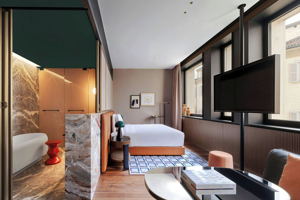 Casa Brera, a Luxury Collection Hotel, Milan — Standardized Hotel Image Sequence #2 — Primary Guest Room