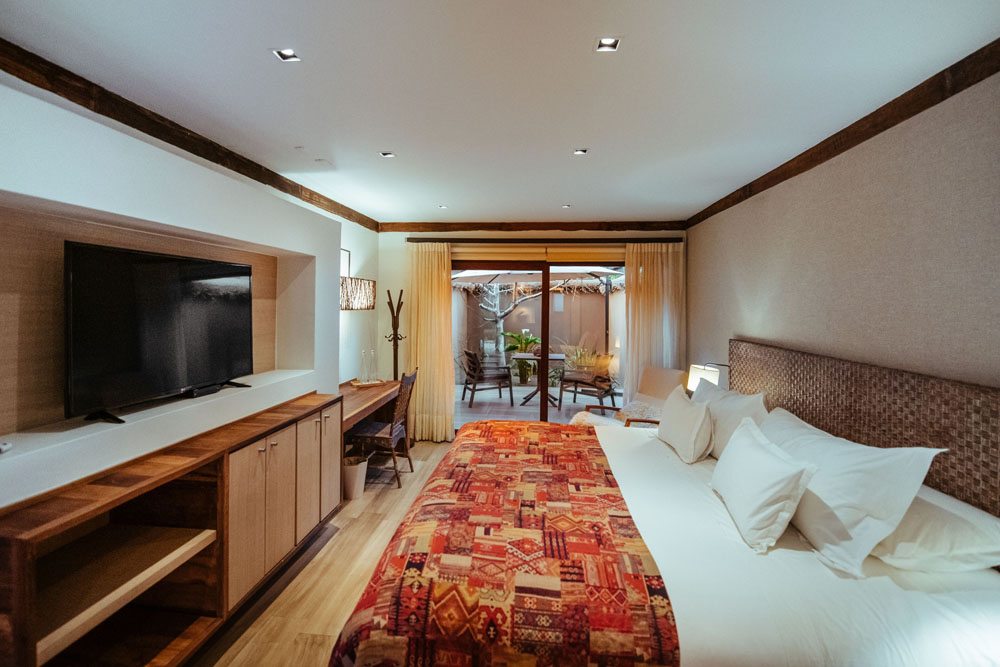 Secondary guest room at CasaMolle — distinct layout from primary bedroom, PressBeyond hotel image sequence