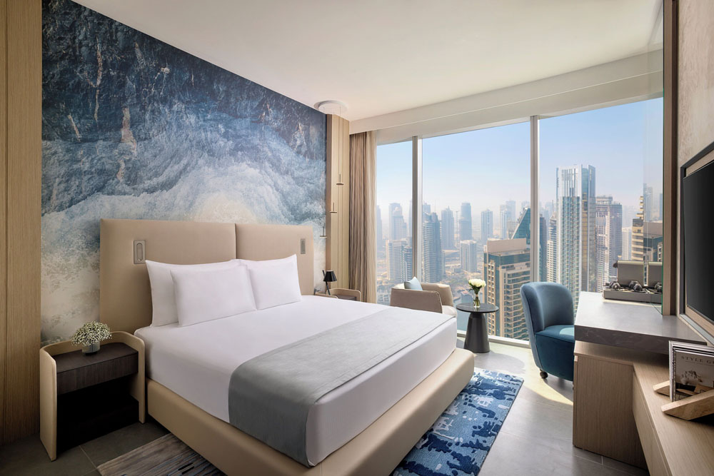 Ciel Dubai Marina, Vignette Collection by IHG — Standardized Hotel Image Sequence #4 — Secondary Guest Room