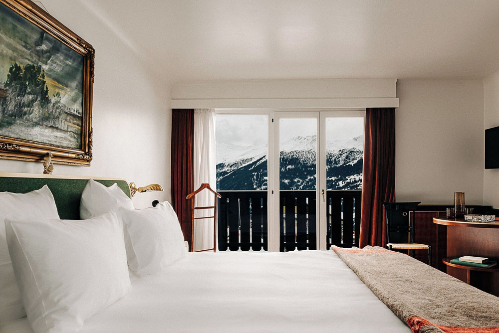 The Experimental Chalet Verbier — Standardized Hotel Image Sequence #2 — Primary Guest Room