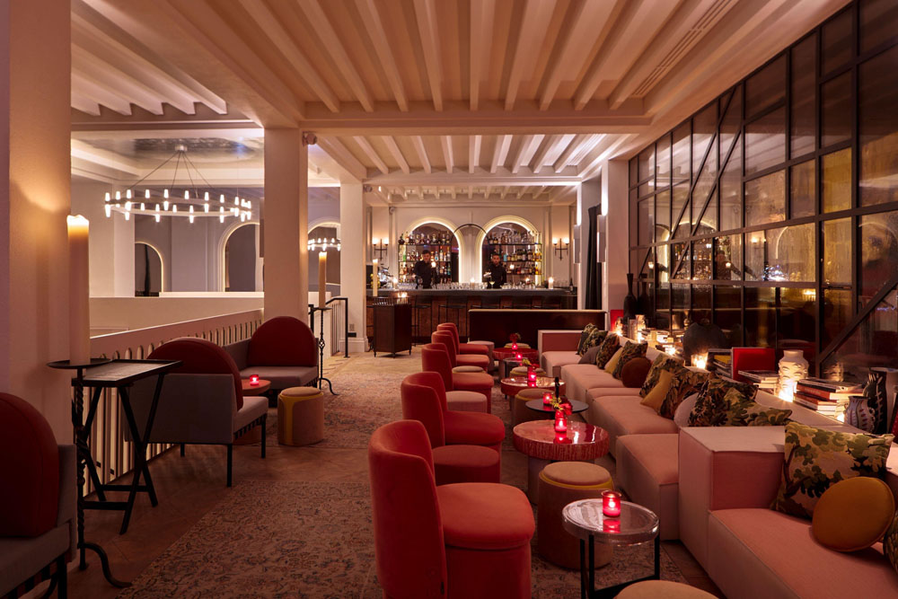 Experimental Marais — Standardized Hotel Image Sequence #5 — Secondary Common Area