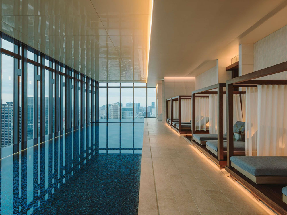 Lounge and social space at Fairmont Tokyo — distinct bar, dining, or terrace area, PressBeyond hotel series