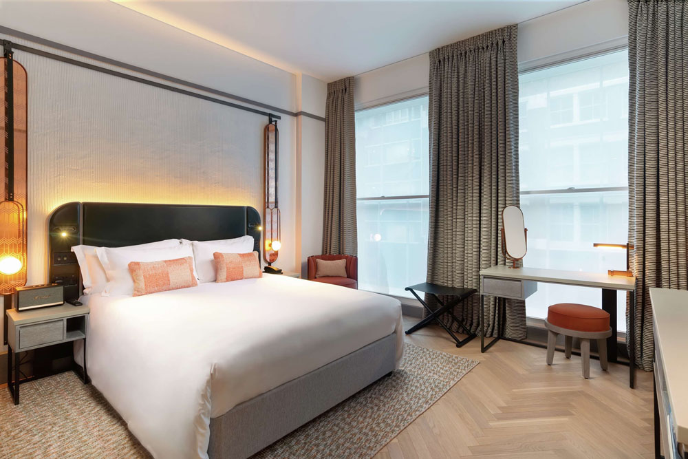 Hart Shoreditch Hotel London, Curio Collection by Hilton — Standardized Hotel Image Sequence #2 — Primary Guest Room