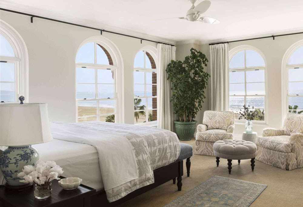 Secondary guest room at Hotel Casa del Mar — distinct layout from primary bedroom, PressBeyond hotel image sequence