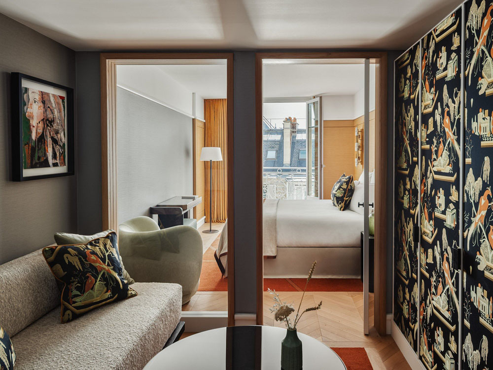 Hotel de Sers — Standardized Hotel Image Sequence #4 — Secondary Guest Room