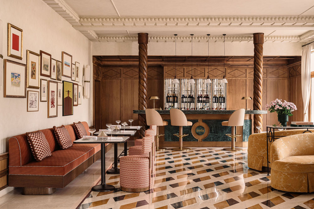 Common area at Hotel Irada — lobby or lounge, non-duplicative with secondary social space, PressBeyond