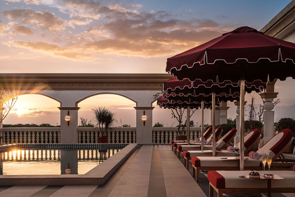 Lounge and social space at Hotel Irada — distinct bar, dining, or terrace area, PressBeyond hotel series