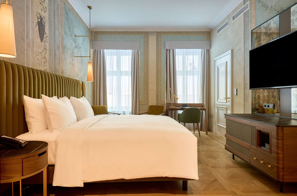 Hotel Saski Krakow, Curio Collection by Hilton — Standardized Hotel Image Sequence #2 — Primary Guest Room