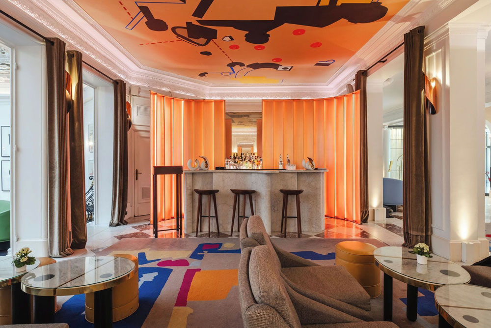 Hotel Vernet — Standardized Hotel Image Sequence #5 — Secondary Common Area