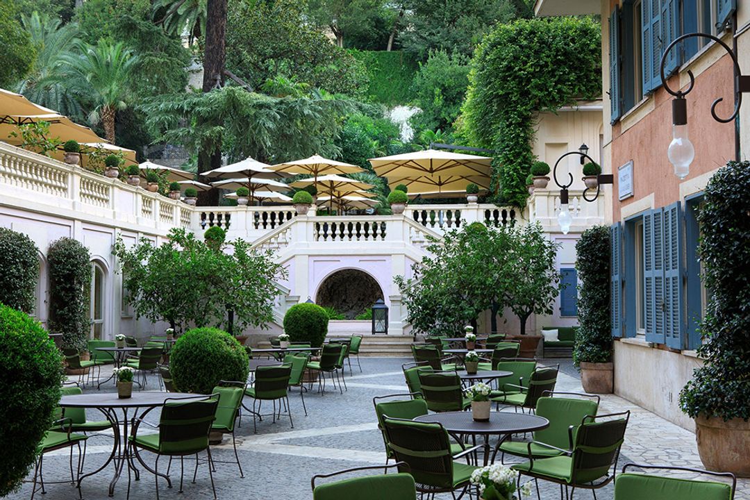 Hotel de Russie, A Rocco Forte Hotel — Standardized Hotel Image Sequence #3 — Primary Common Area