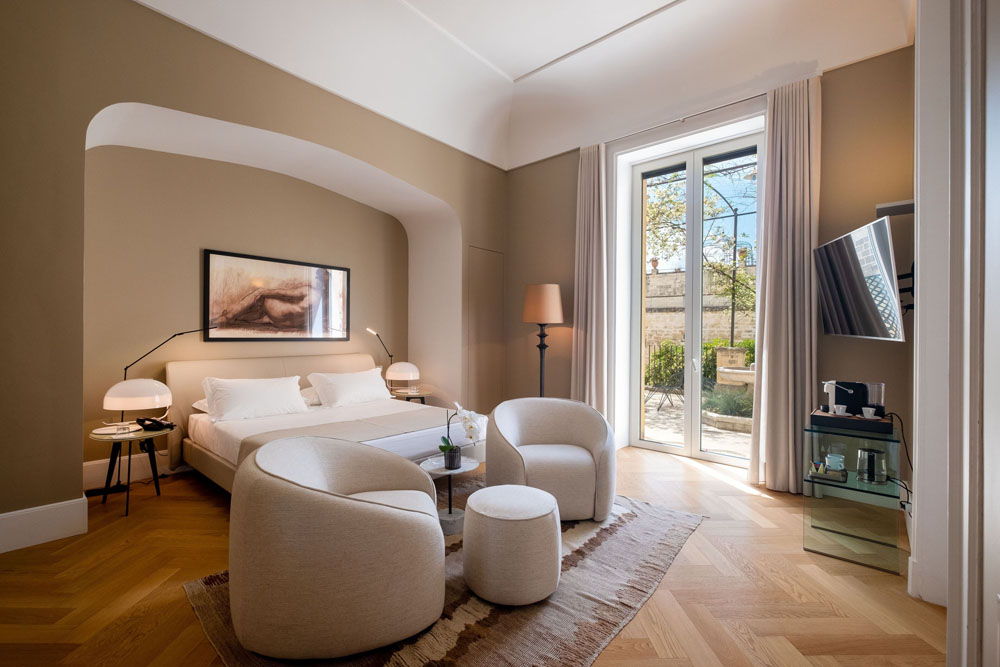 La Fiermontina Palazzo Bozzi Corso — Standardized Hotel Image Sequence #2 — Primary Guest Room