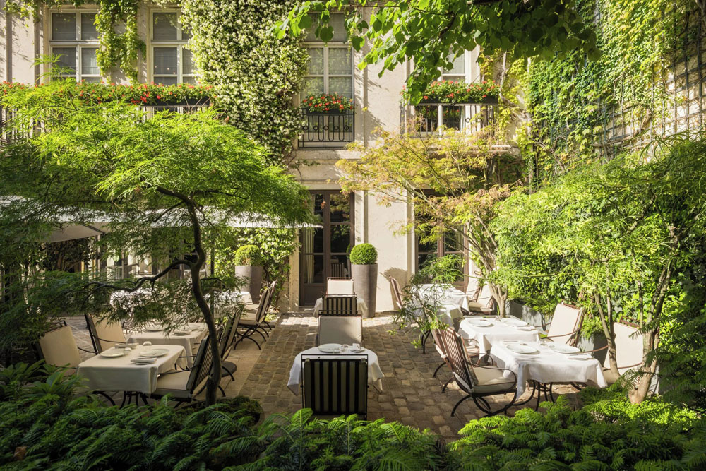 Le Pavillon de la Reine — Standardized Hotel Image Sequence #5 — Secondary Common Area