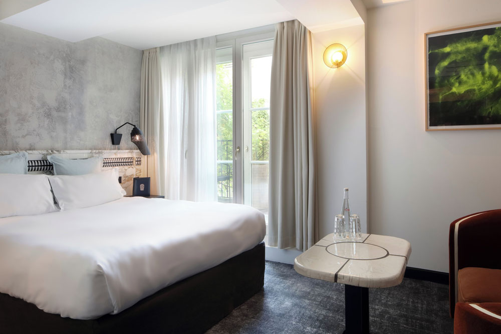 Les Bains Paris — Standardized Hotel Image Sequence #2 — Primary Guest Room