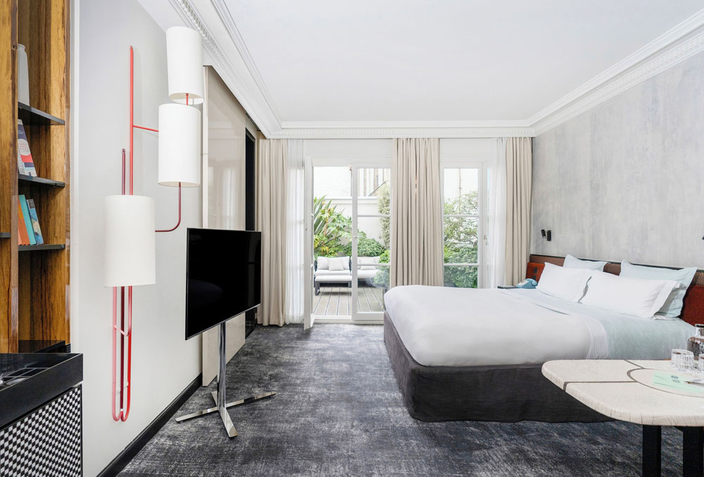 Les Bains Paris — Standardized Hotel Image Sequence #4 — Secondary Guest Room