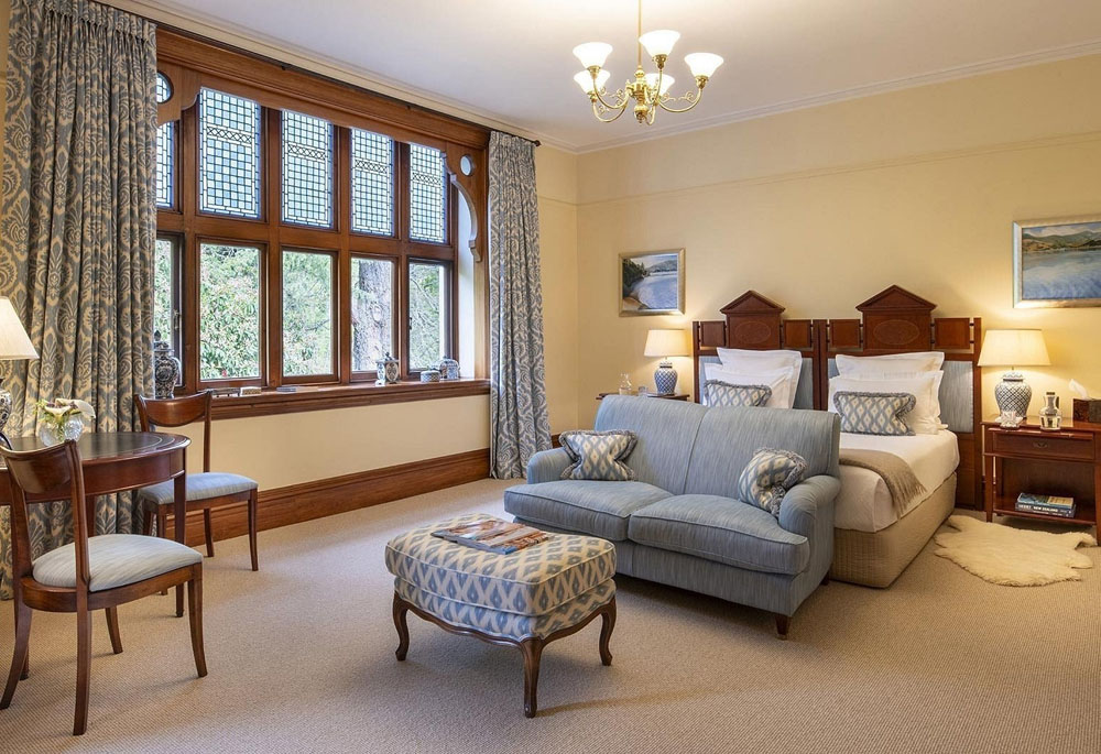 Otahuna Lodge — Standardized Hotel Image Sequence #4 — Secondary Guest Room