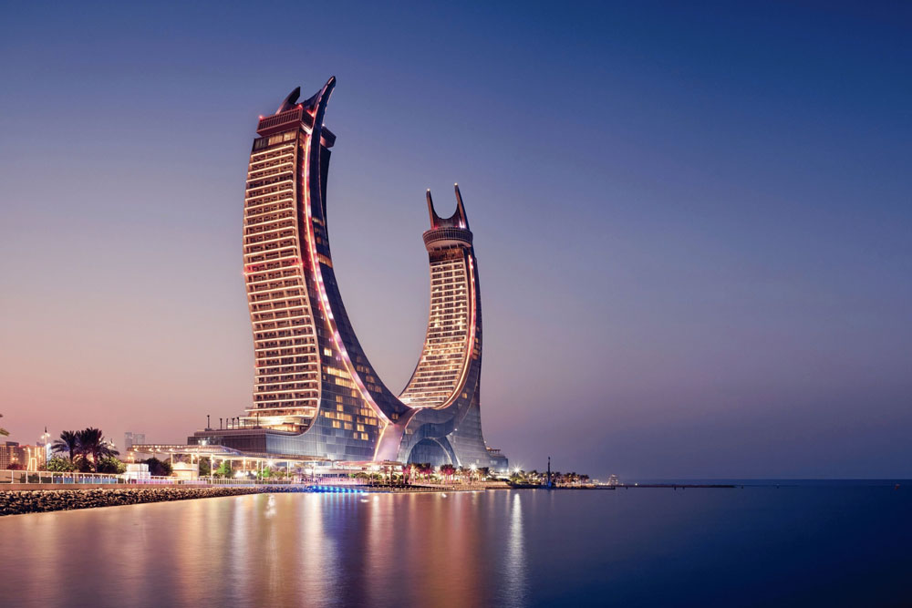 Raffles Doha — Standardized Hotel Image Sequence #1 — Exterior