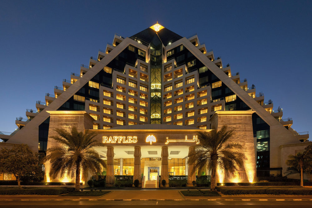 Raffles Dubai — Standardized Hotel Image Sequence #1 — Exterior