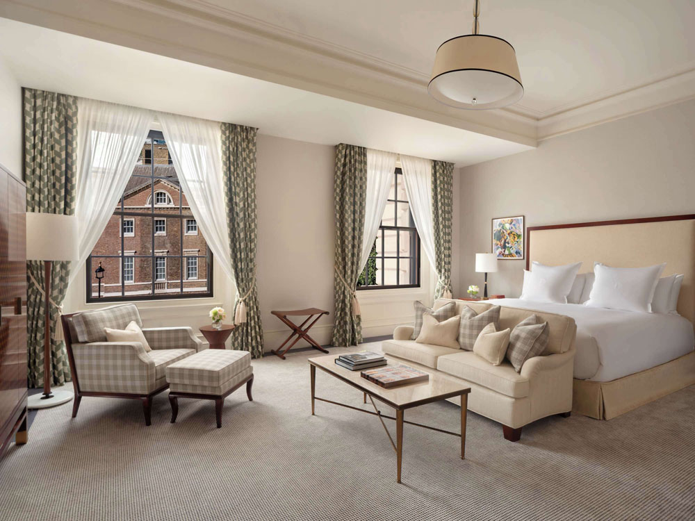 Raffles London at The OWO — Standardized Hotel Image Sequence #2 — Primary Guest Room