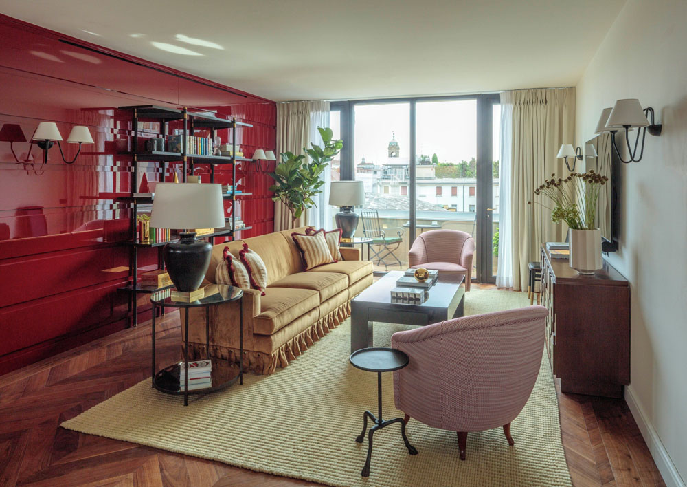 Rocco Forte House Via Manzoni Milan — Standardized Hotel Image Sequence #3 — Primary Common Area
