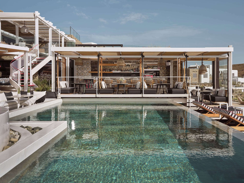Semeli Coast Mykonos, Curio Collection by Hilton — Standardized Hotel Image Sequence #3 — Primary Common Area