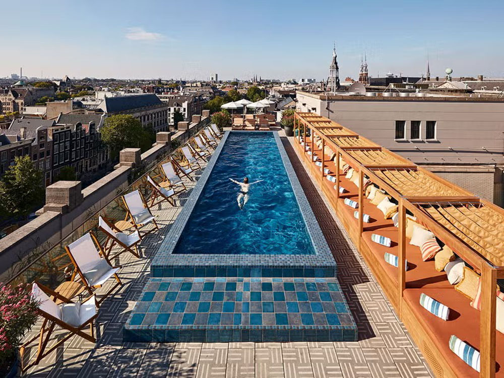 Soho House Amsterdam — Standardized Hotel Image Sequence #5 — Secondary Common Area