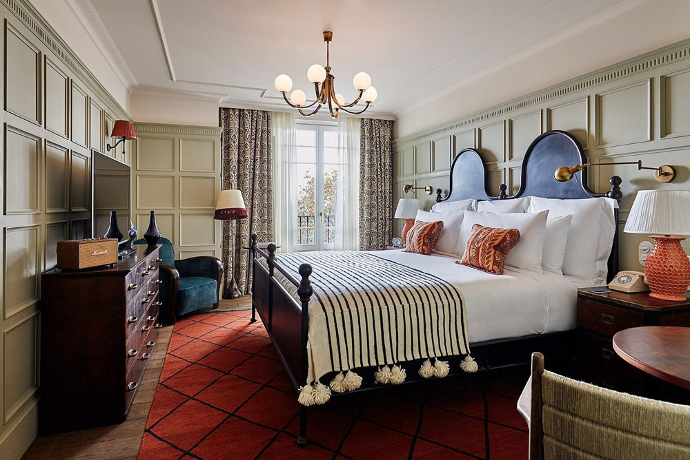 Soho House Barcelona — Standardized Hotel Image Sequence #2 — Primary Guest Room