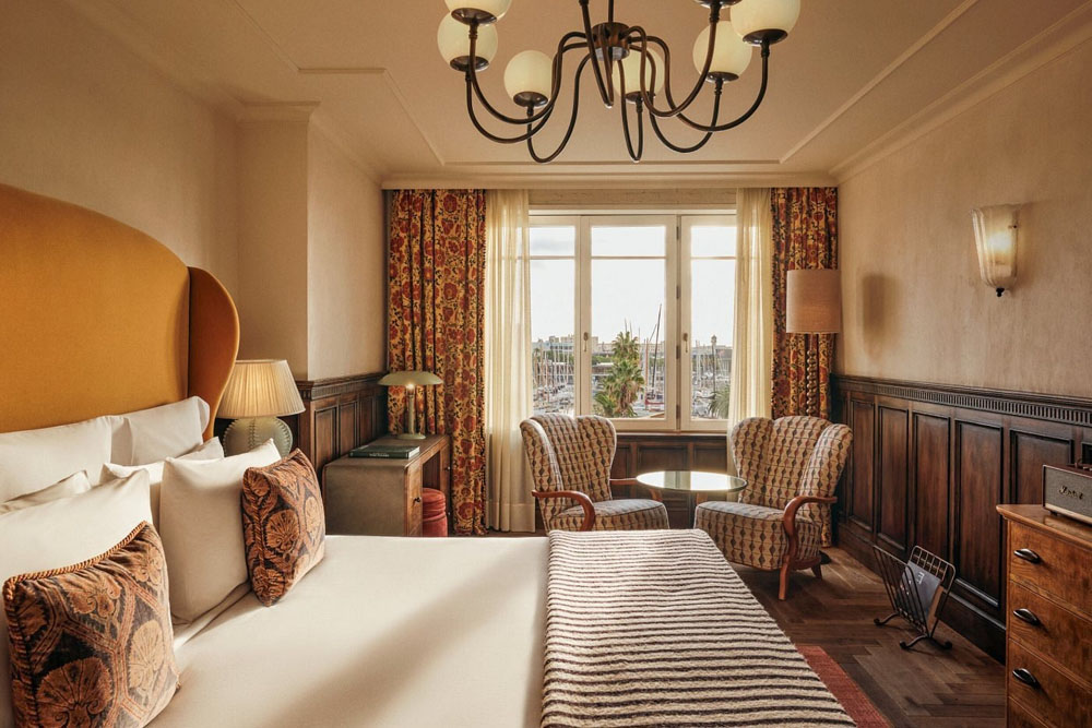 Soho House Barcelona — Standardized Hotel Image Sequence #4 — Secondary Guest Room