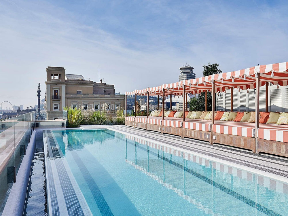 Soho House Barcelona — Standardized Hotel Image Sequence #5 — Secondary Common Area