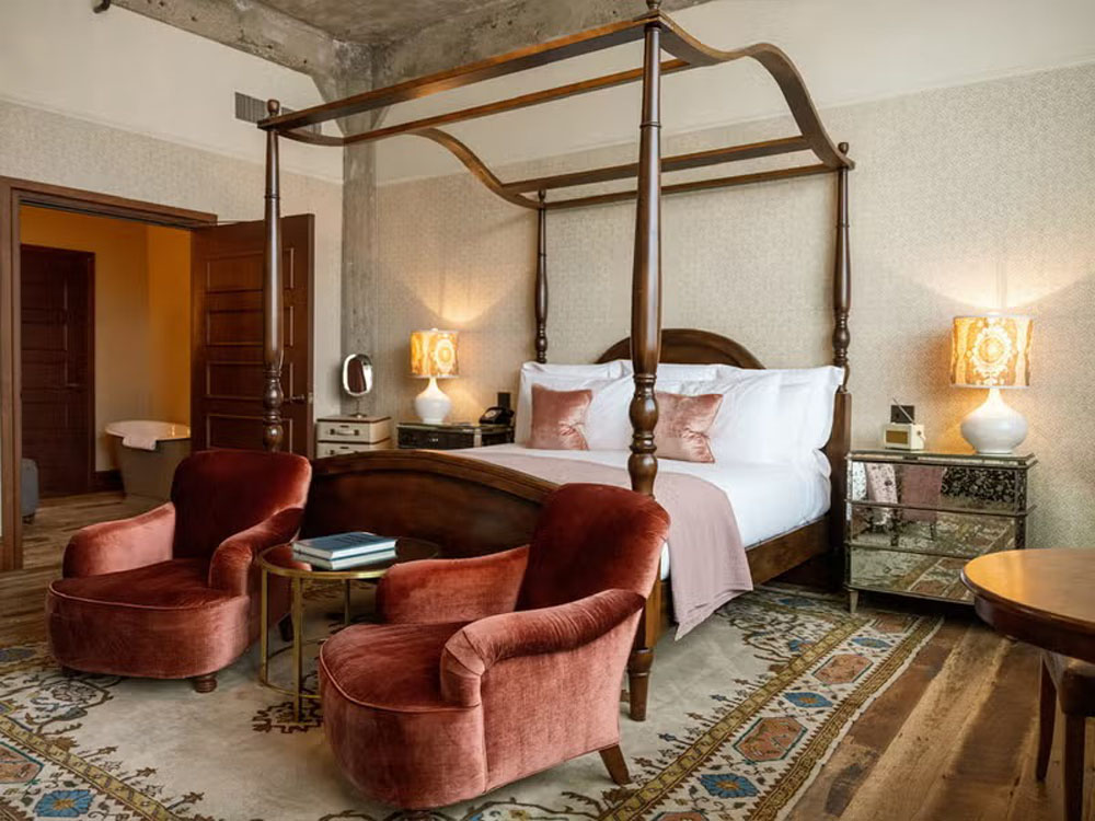 Soho House Chicago — Standardized Hotel Image Sequence #2 — Primary Guest Room