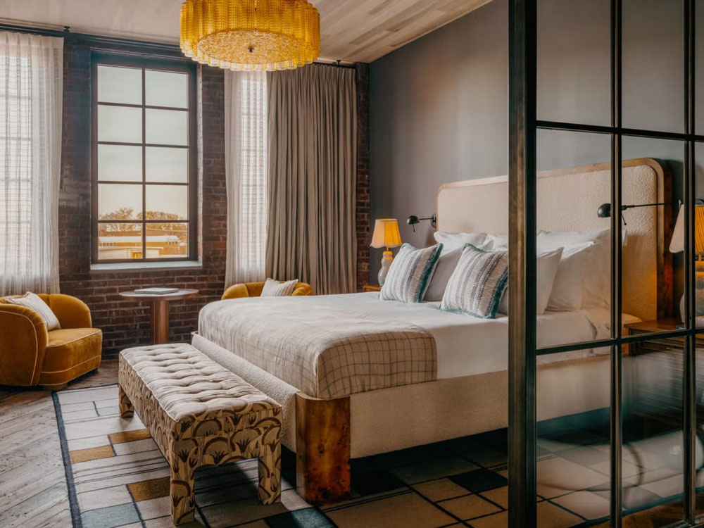 Soho House Nashville — Standardized Hotel Image Sequence #4 — Secondary Guest Room