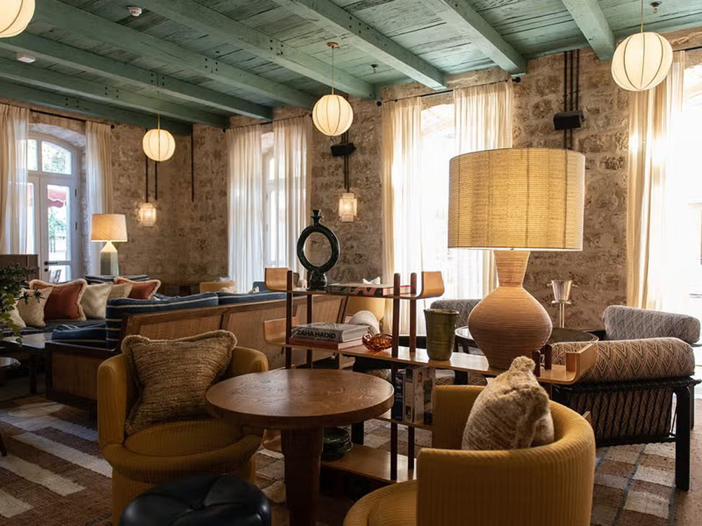 Soho House Tel Aviv, Jaffa — Standardized Hotel Image Sequence #3 — Primary Common Area