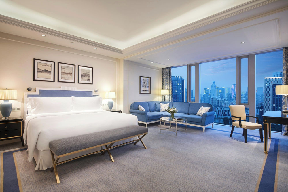 The Azure Qiantang, a Luxury Collection Hotel, Hangzhou — Standardized Hotel Image Sequence #2 — Primary Guest Room