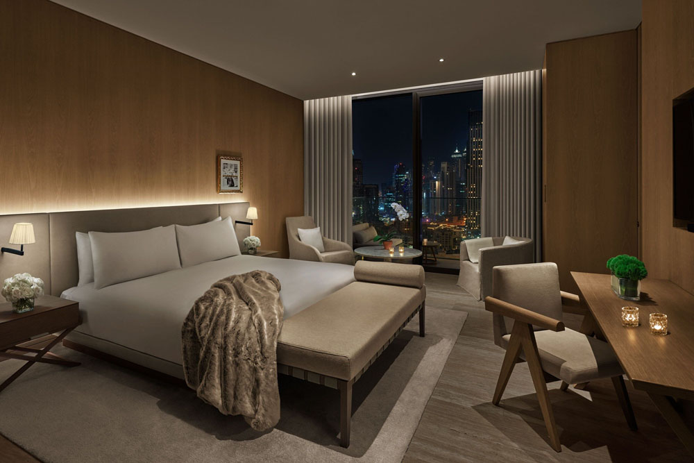 The Dubai EDITION — Standardized Hotel Image Sequence #2 — Primary Guest Room