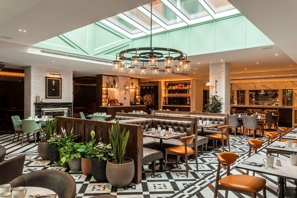 The Fellows House Cambridge, Curio Collection by Hilton — Standardized Hotel Image Sequence #3 — Primary Common Area