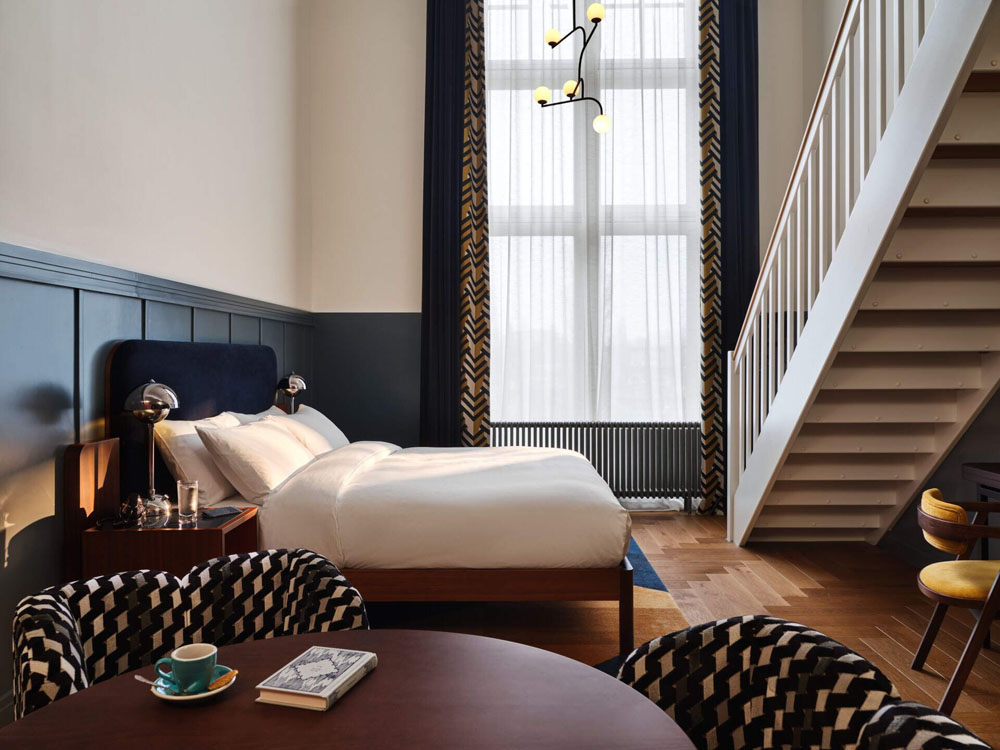 The Hoxton Lloyd, Amsterdam — Standardized Hotel Image Sequence #2 — Primary Guest Room