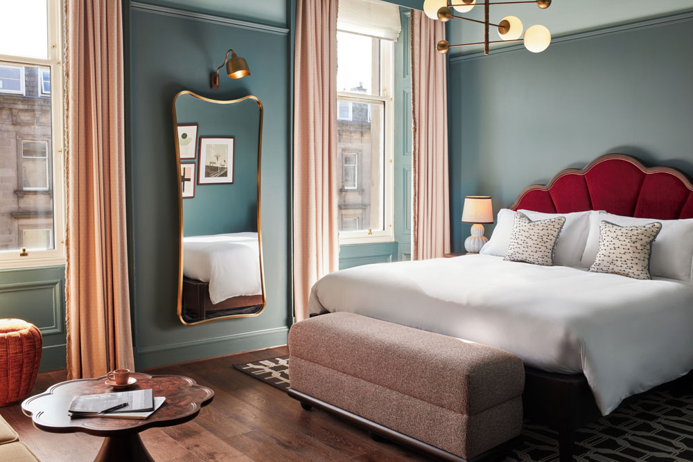 The Hoxton, Edinburgh — Standardized Hotel Image Sequence #2 — Primary Guest Room