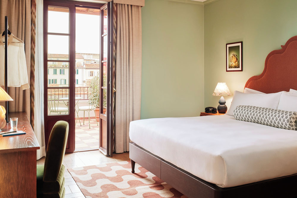 The Hoxton, Florence — Standardized Hotel Image Sequence #2 — Primary Guest Room