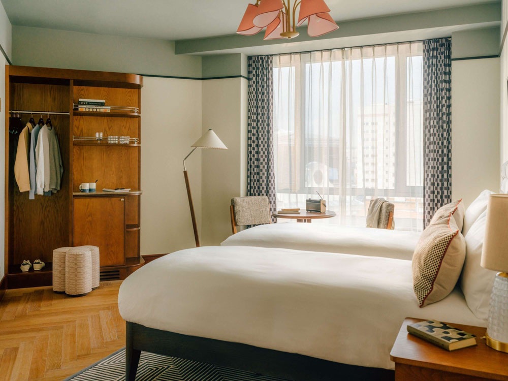 The Hoxton, Vienna — Standardized Hotel Image Sequence #4 — Secondary Guest Room