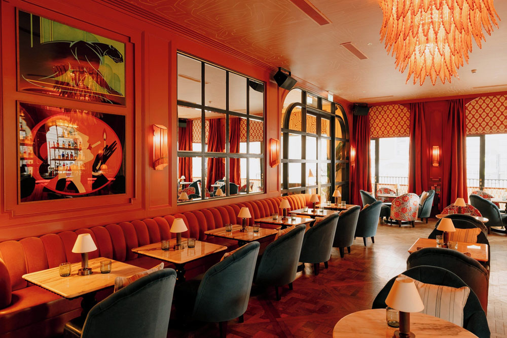 The Leinster — Standardized Hotel Image Sequence #5 — Secondary Common Area