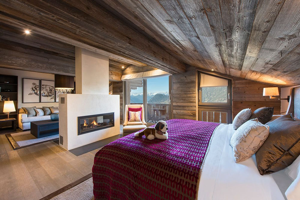The Lodge, Luxury Chalet Verbier — Standardized Hotel Image Sequence #2 — Primary Guest Room