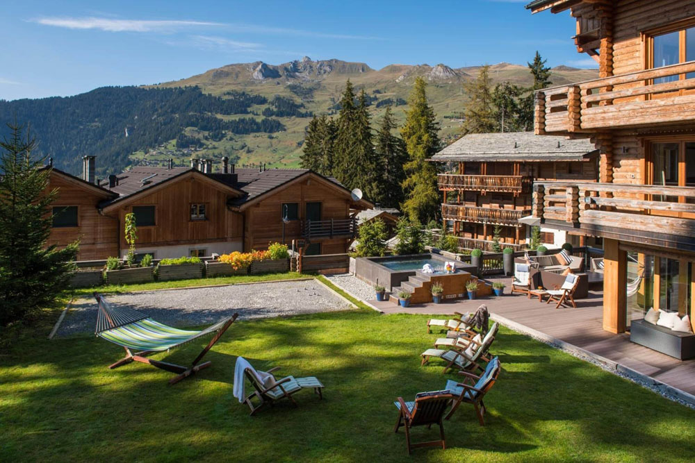The Lodge, Luxury Chalet Verbier — Standardized Hotel Image Sequence #5 — Secondary Common Area