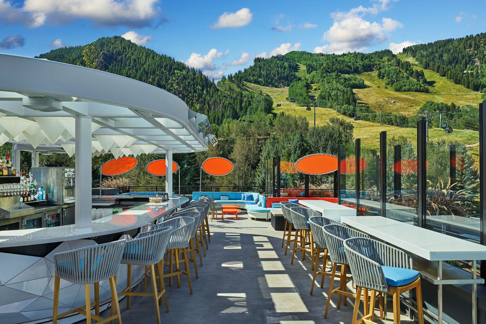 The Sky Residences at W Aspen — Standardized Hotel Image Sequence #3 — Primary Common Area