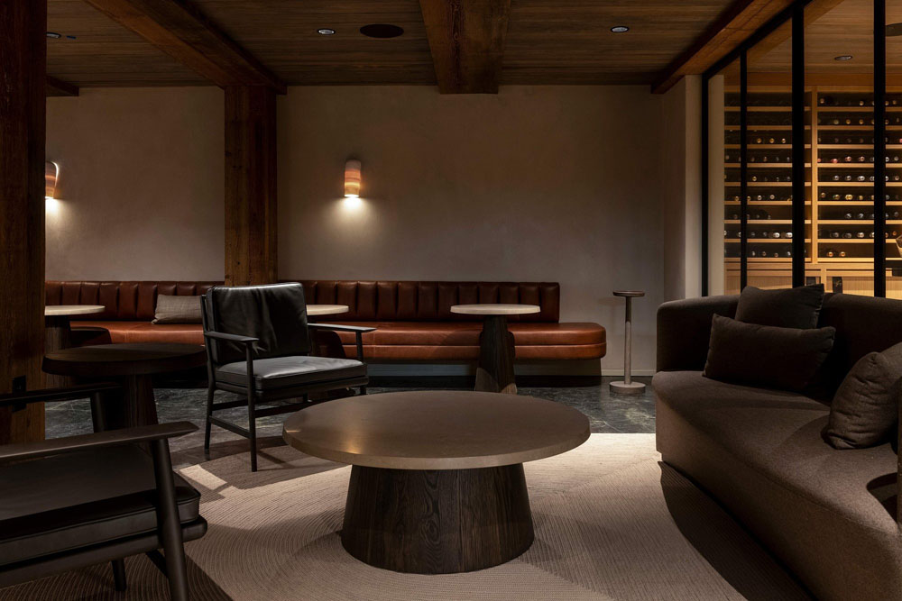 Lounge and social space at Tributary Hotel — distinct bar, dining, or terrace area, PressBeyond hotel series