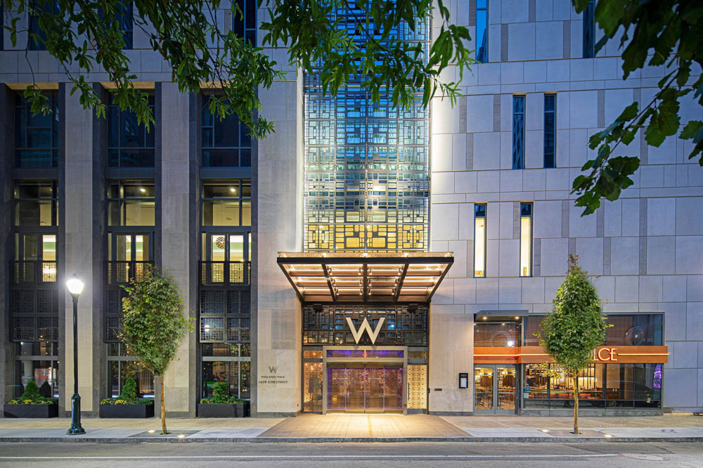 W Philadelphia — Standardized Hotel Image Sequence #1 — Exterior