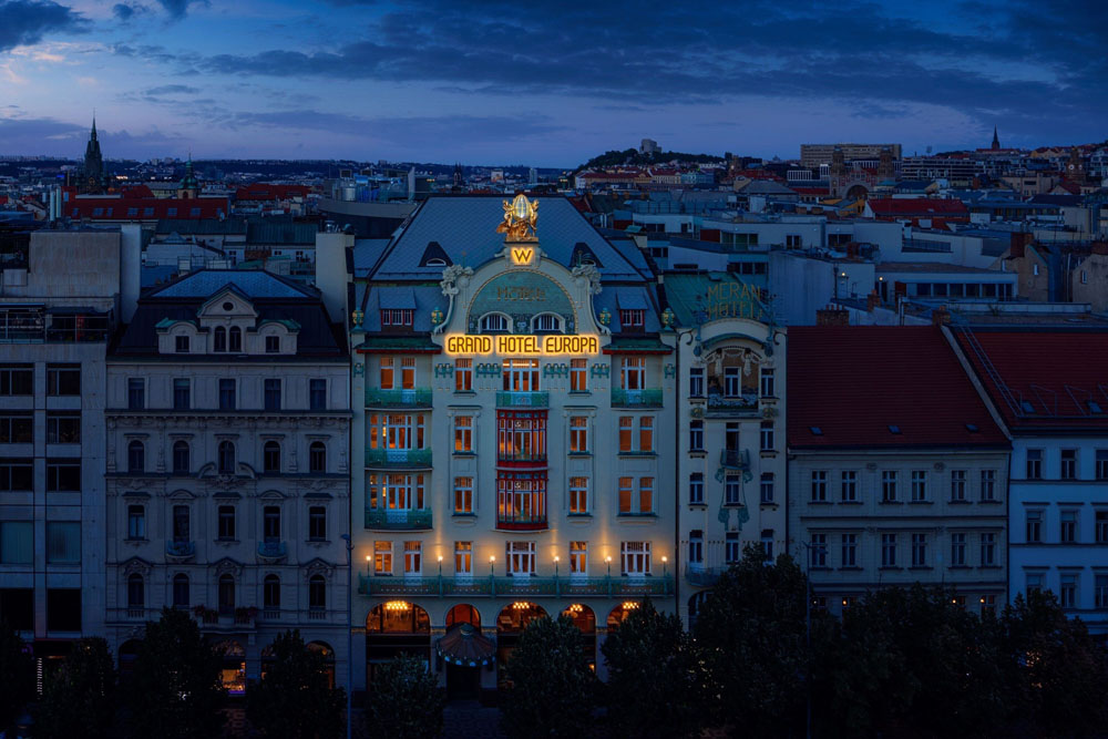 W Prague — Standardized Hotel Image Sequence #1 — Exterior