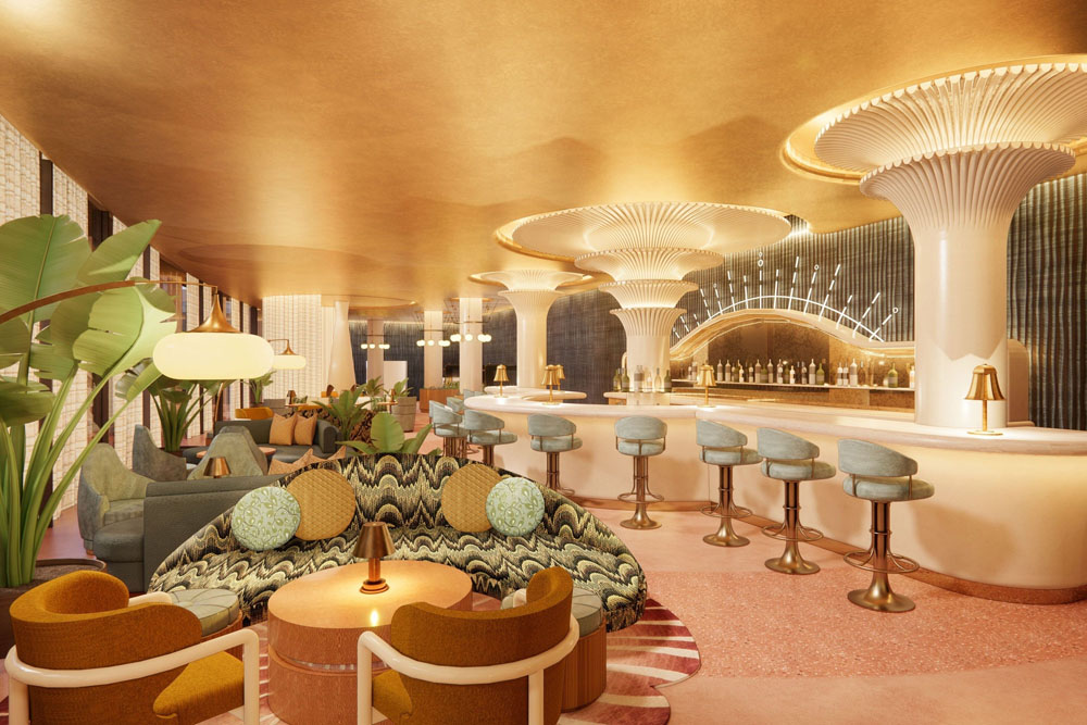 W Prague — Standardized Hotel Image Sequence #3 — Primary Common Area