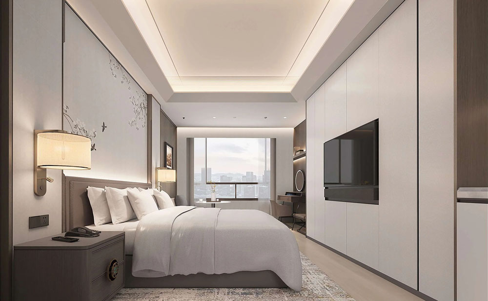 Yuexiu Hotel Guangzhou, Curio Collection by Hilton — Standardized Hotel Image Sequence #2 — Primary Guest Room